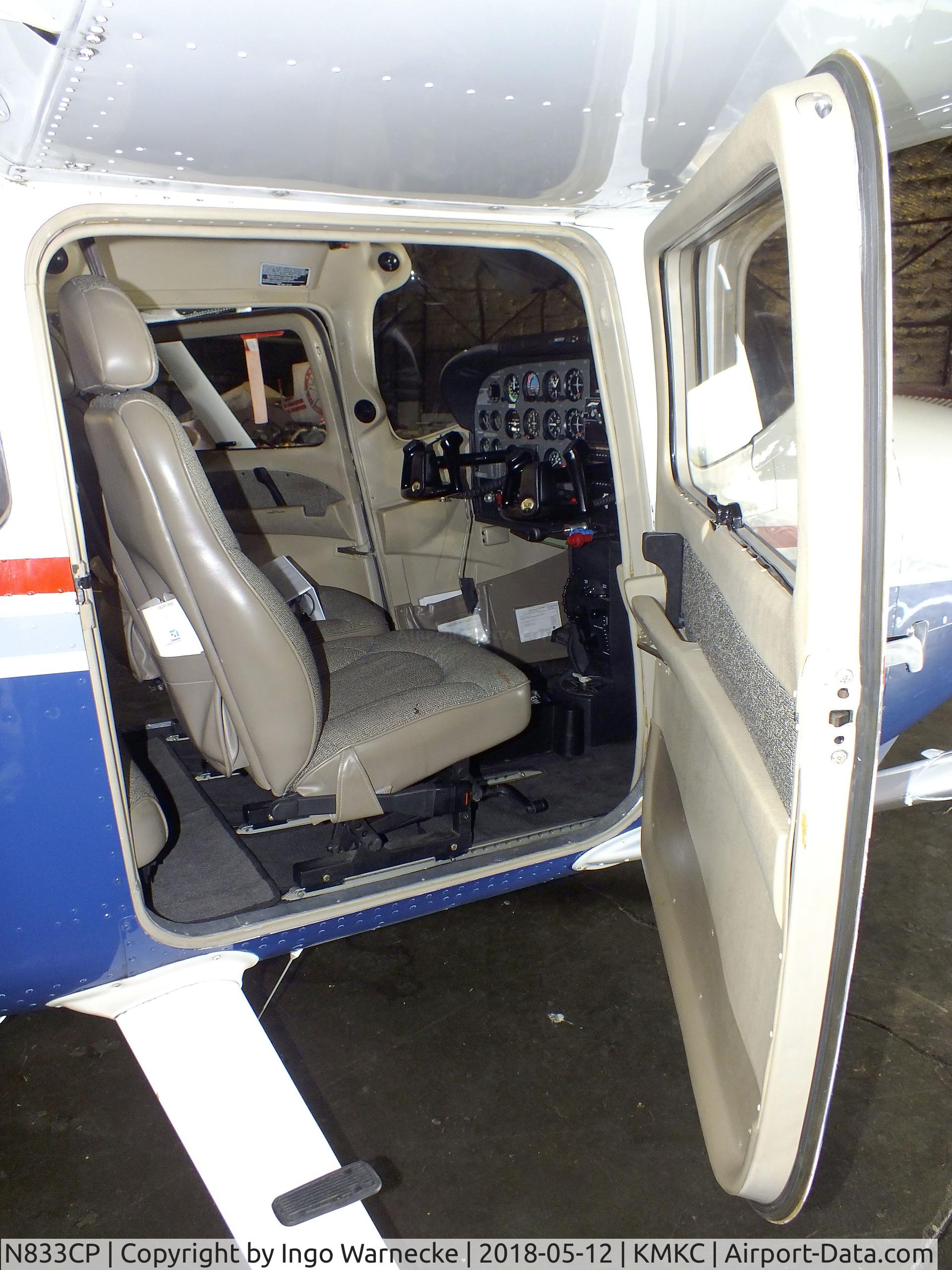 N833CP, 2004 Cessna 182T Skylane C/N 18281302, Cessna 182T Skylane of the CAP (Civil Air Patrol) in the hangar of the Airline History Museum, Kansas City MO  #c