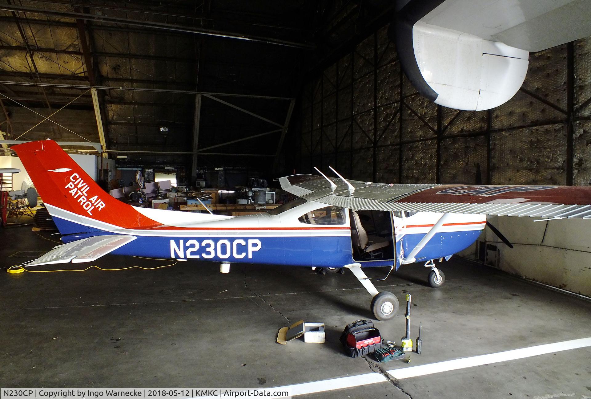 N230CP, 2012 Cessna 182T Skylane C/N 18282347, Cessna 182T Skylane of the CAP (Civil Air Patrol) in the hangar of the Airline History Museum, Kansas City MO