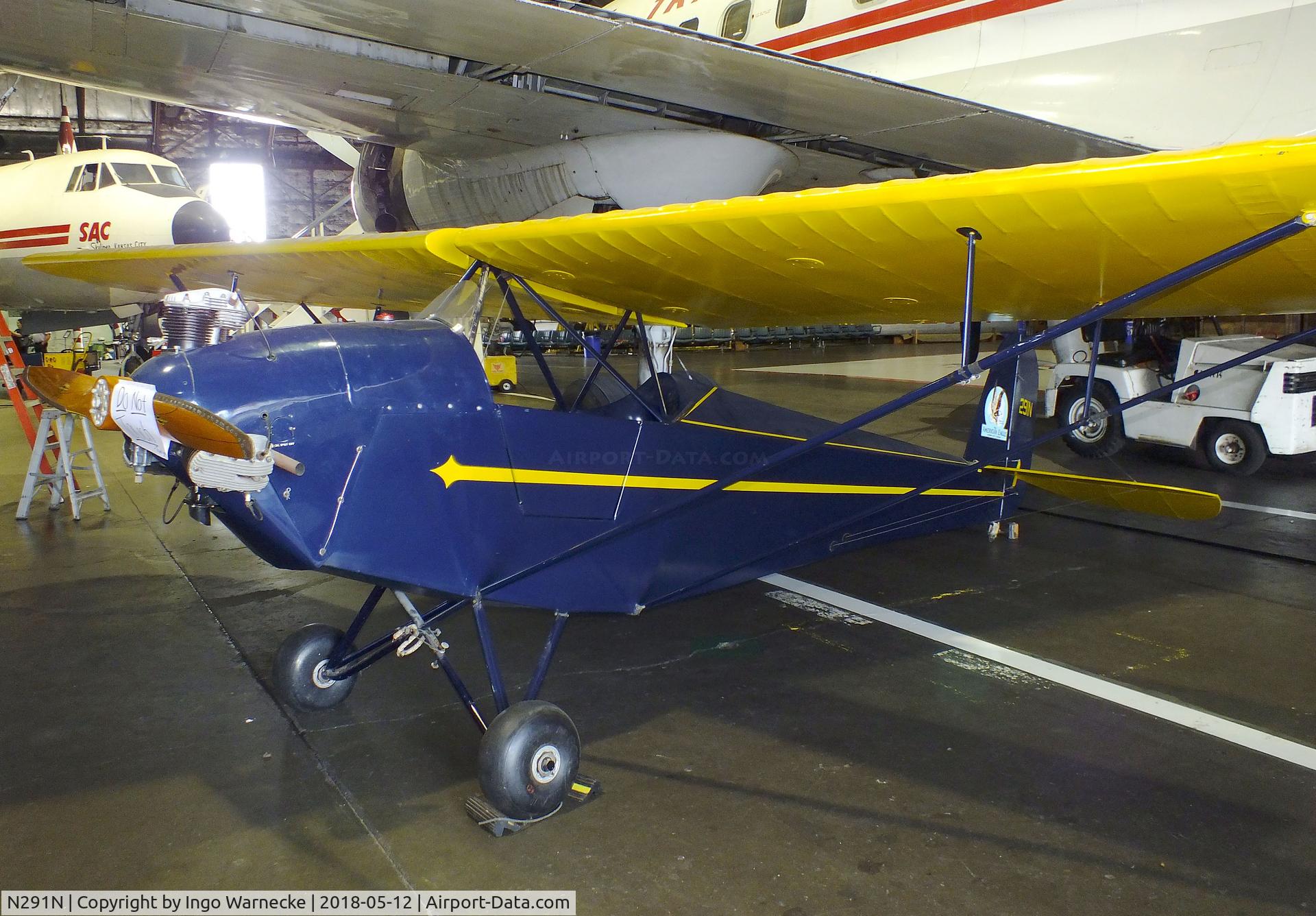 N291N, 1930 American Eagle Eaglet 230 C/N 1004, American Eagle Eaglet 230 at the Airline History Museum, Kansas City MO