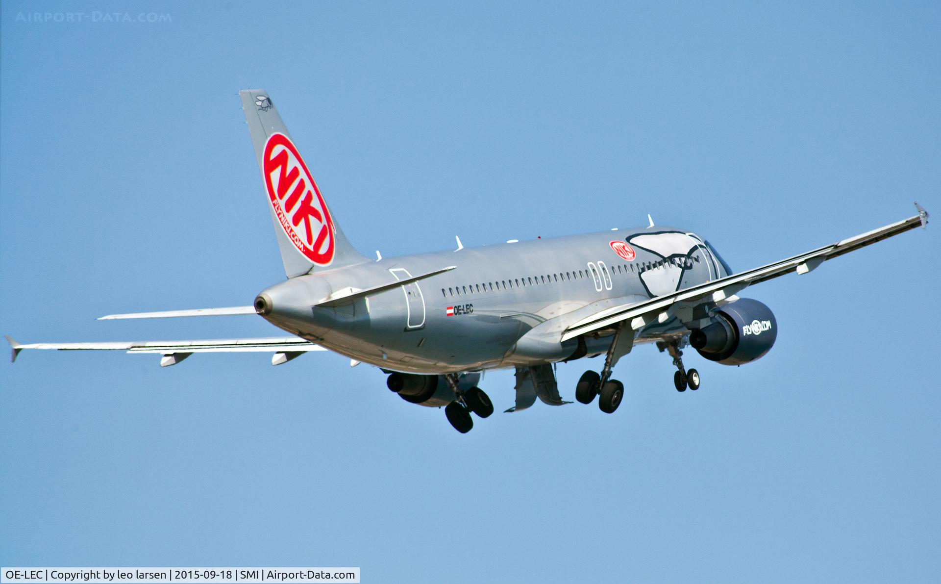 OE-LEC, 2010 Airbus A320-214 C/N 4316, Samos 18.9.2015