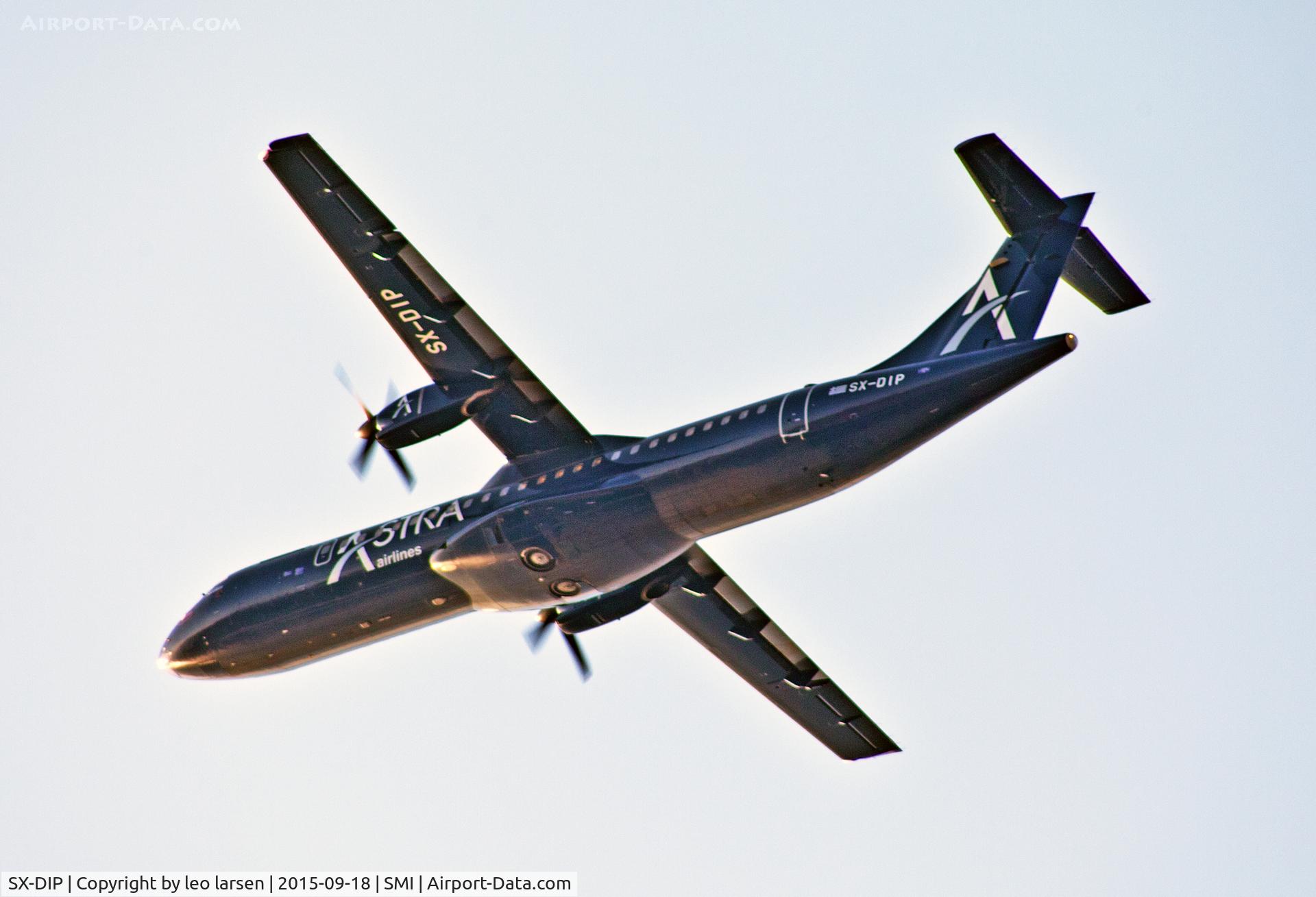 SX-DIP, 1992 ATR 72-202 C/N 328, Samos 18.9.2015