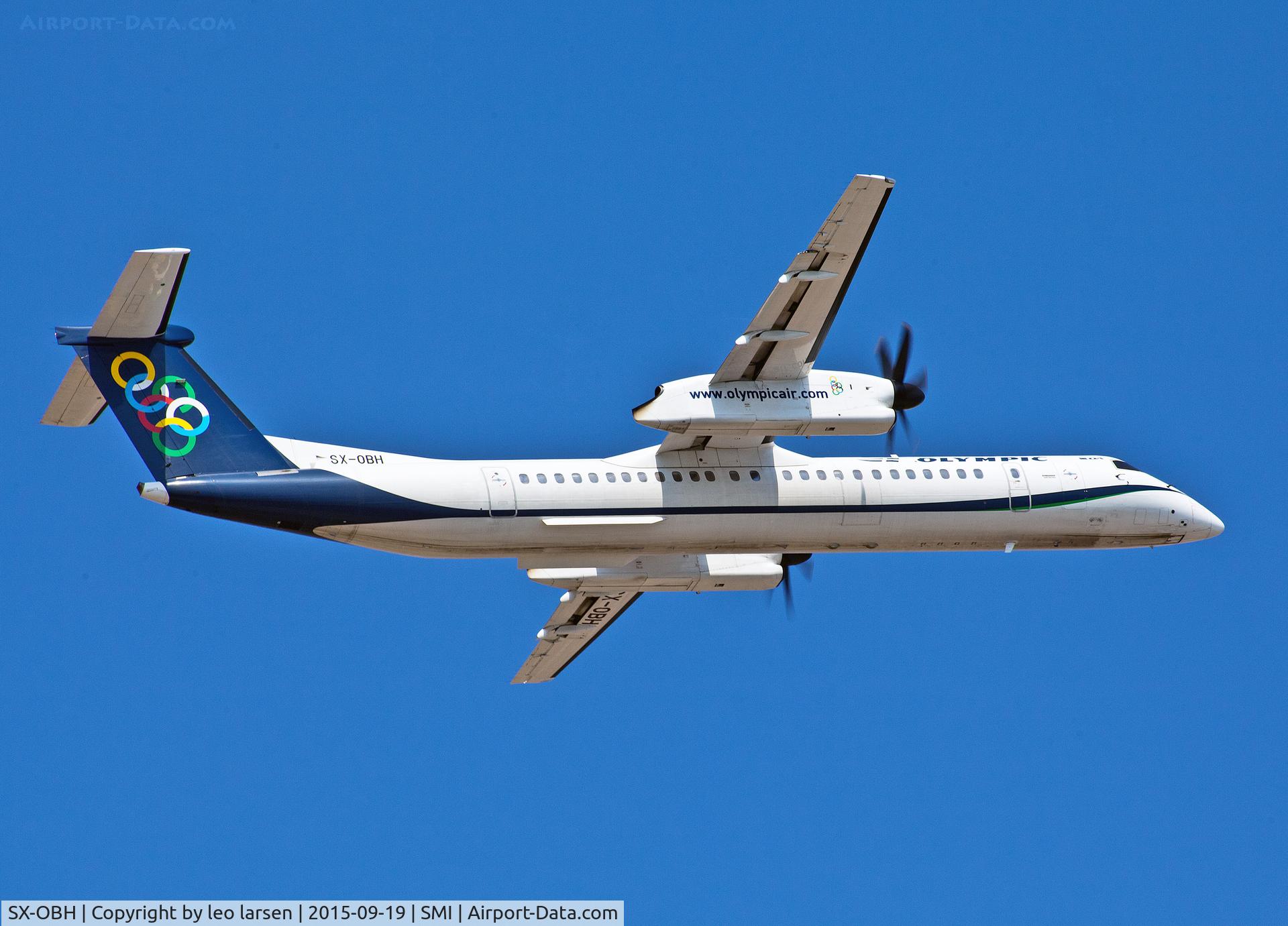 SX-OBH, 2010 Bombardier DHC-8-402 Dash 8 C/N 4327, Samos 19.9.2015