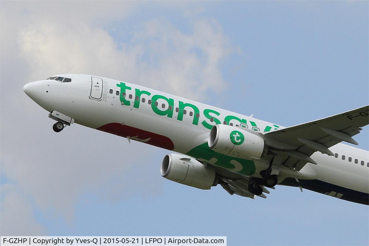F-GZHP, 2000 Boeing 737-8K2 C/N 44566, Boeing 737-8K2, Take off rwy 24, Paris-Orly Airport (LFPO-ORY)
