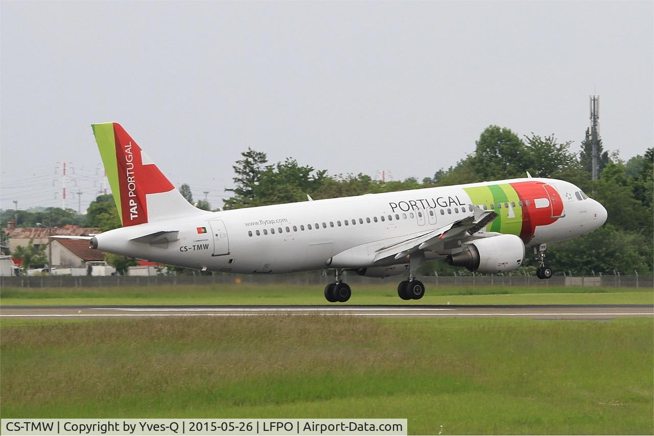 CS-TMW, 2001 Airbus A320-214 C/N 1667, Landing rwy 06, Paris-Orly Airport (LFPO-ORY)