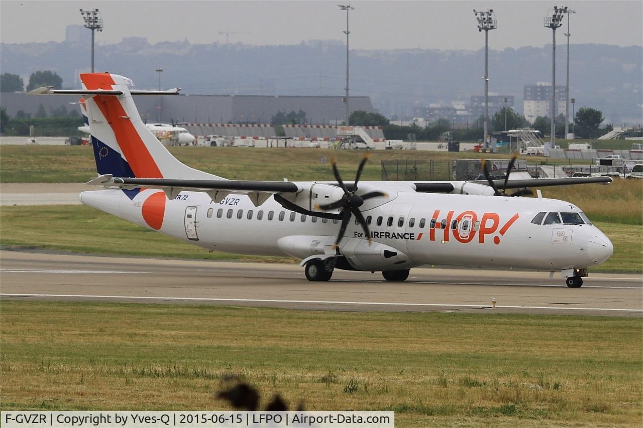F-GVZR, 1997 ATR 72-212A C/N 498, ATR 72-212A, Ready to take off rwy 08, Paris-Orly airport (LFPO-ORY)