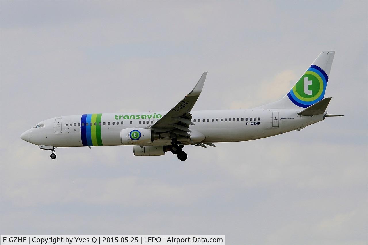 F-GZHF, 2009 Boeing 737-8K2 C/N 29677, Boeing 737-8K2, On final rwy 26, Paris-Orly airport (LFPO-ORY)