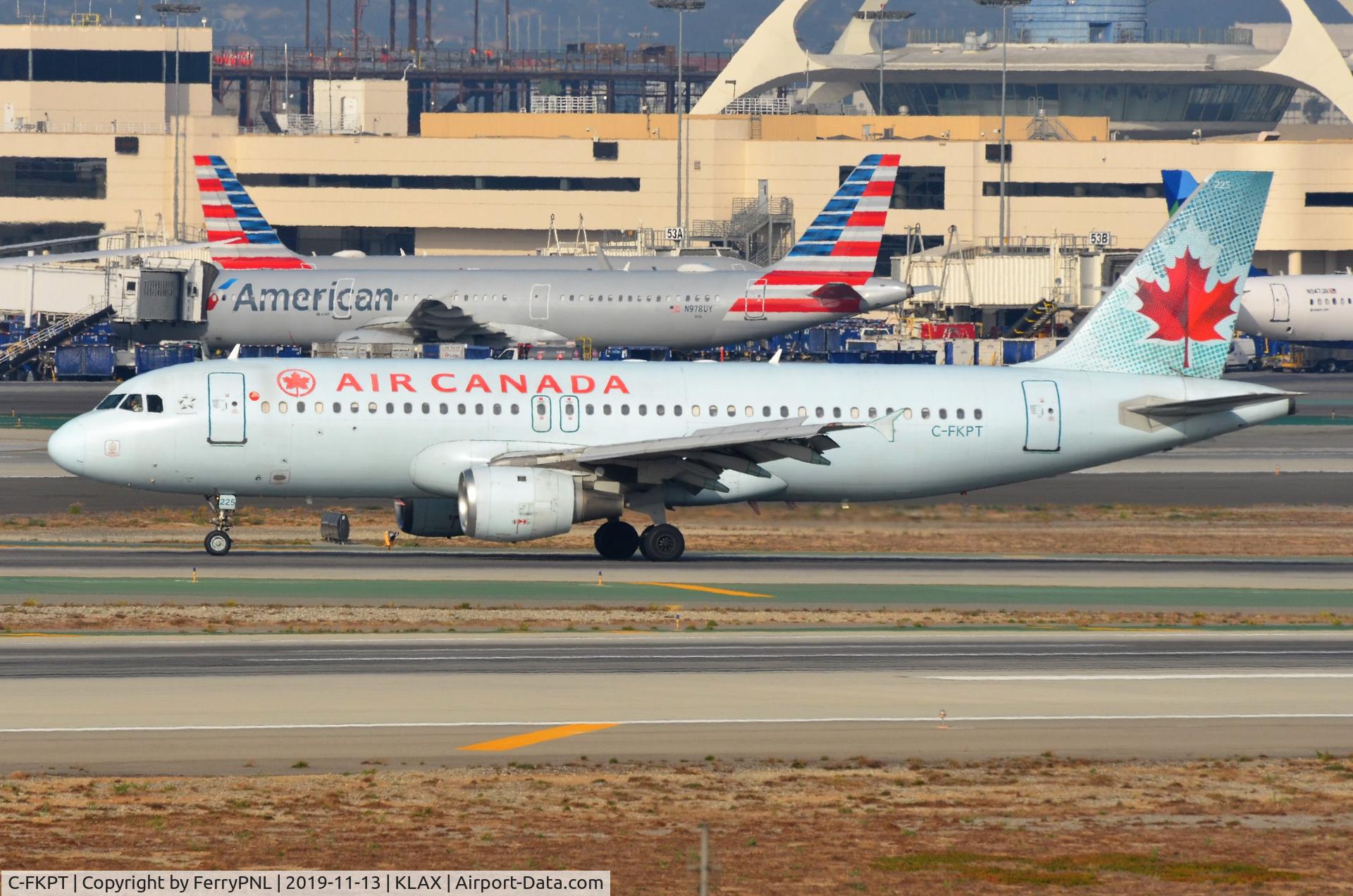 C-FKPT, 1991 Airbus A320-211 C/N 324, Arrival of Air Canada A320