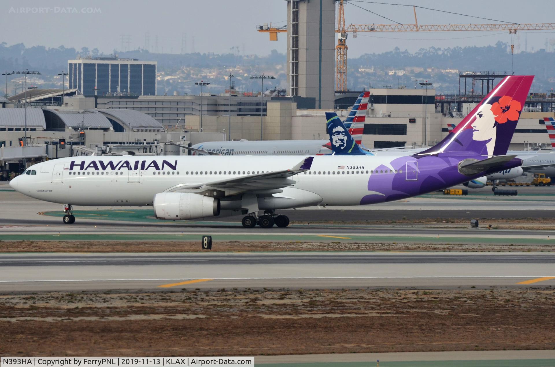 N393HA, 2013 Airbus A330-243 C/N 1422, Arrival of Hawaiian A332