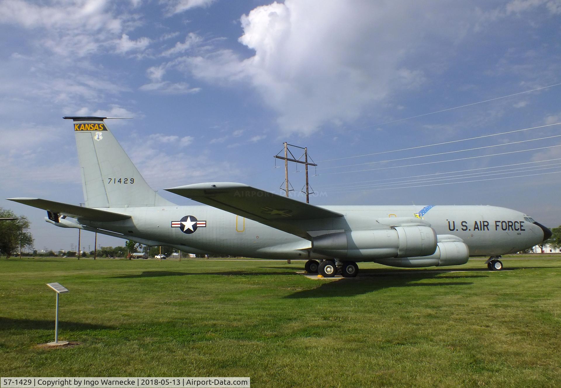 57-1429, 1957 Boeing KC-135E Stratotanker C/N 17500, Boeing KC-135E Stratotanker at the Museum of the Kansas National Guard, Topeka KS