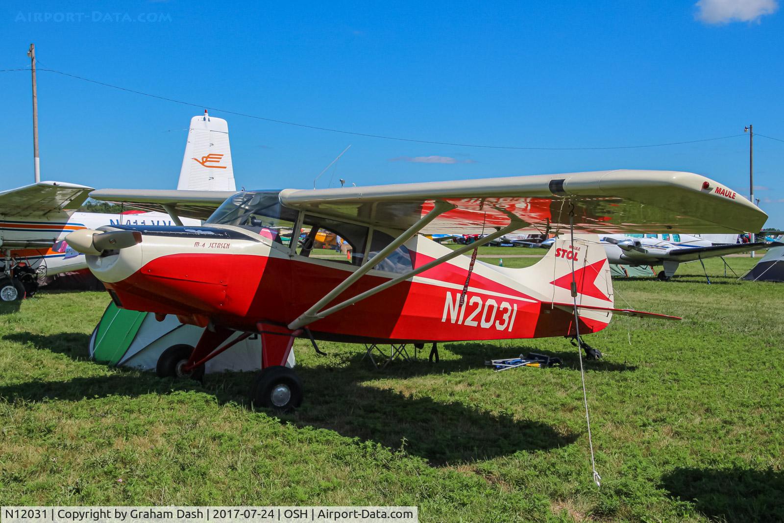 N12031, 1963 Maule M-4 C/N 41, Maule M-4