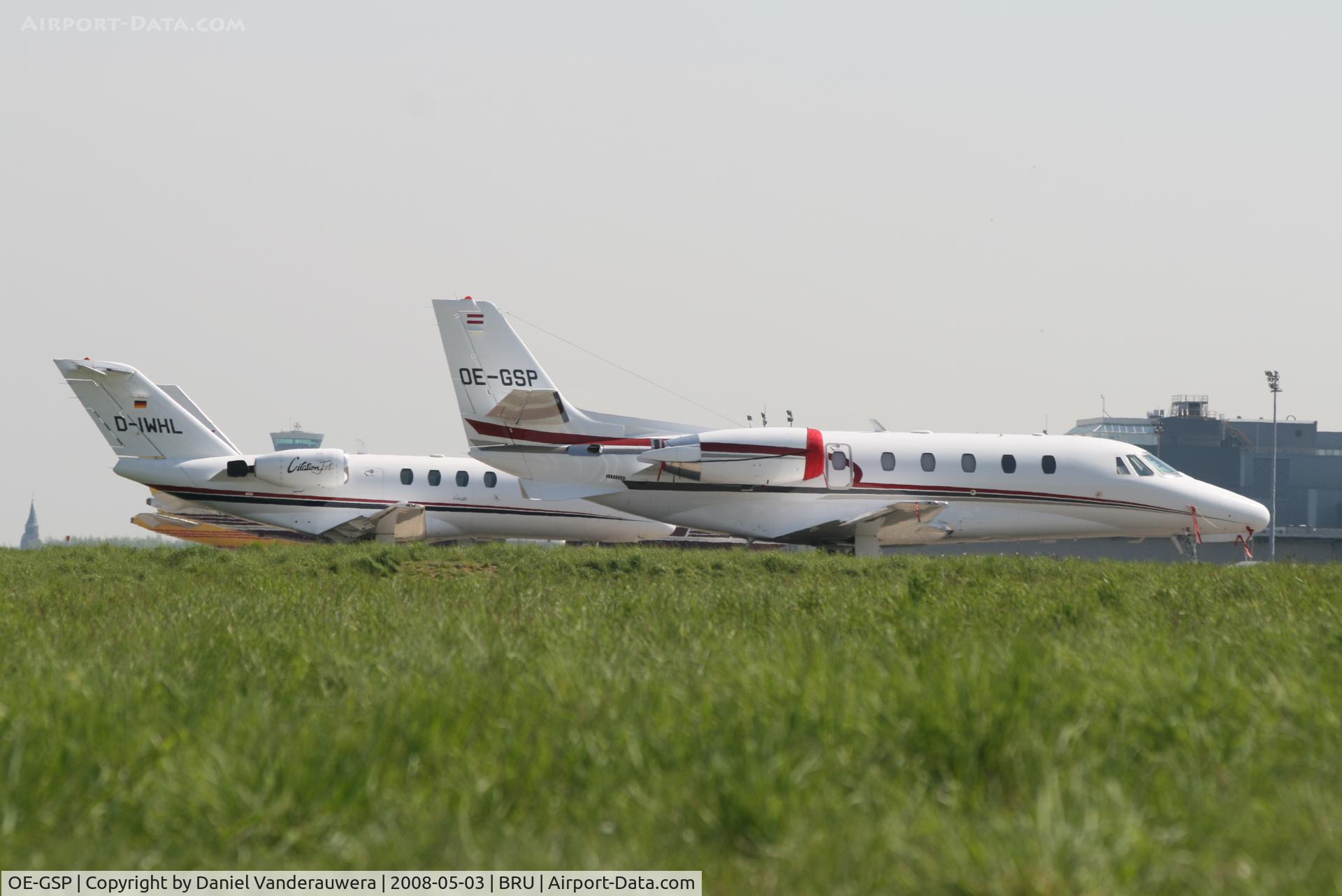 OE-GSP, 2008 Cessna 560XL Citation XLS C/N 560-5756, on General Aviation apron