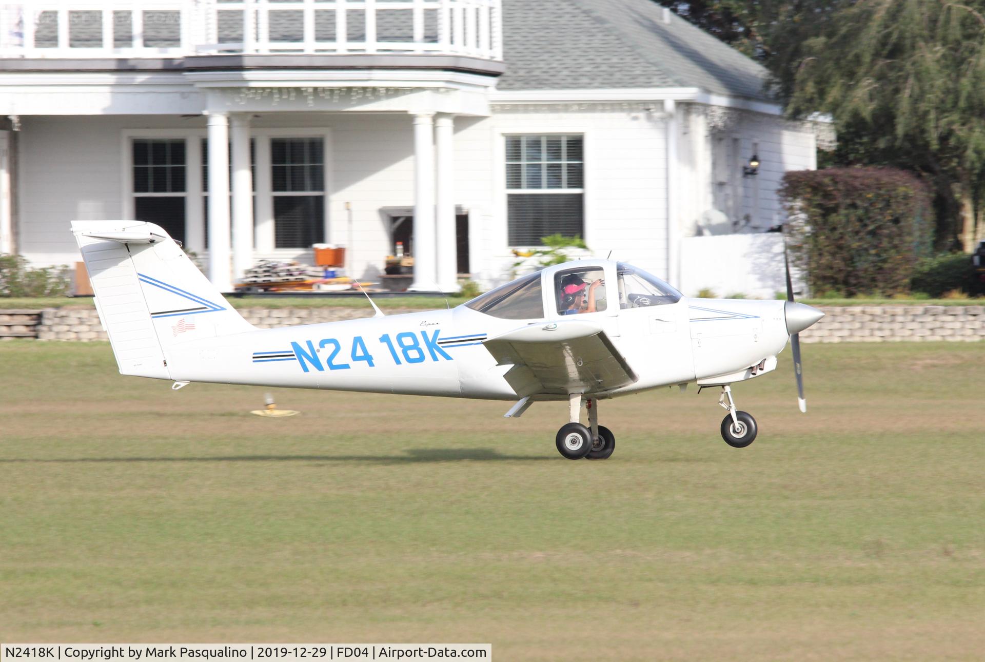 N2418K, 1979 Piper PA-38-112 Tomahawk C/N 38-79A0622, Piper PA-38-112