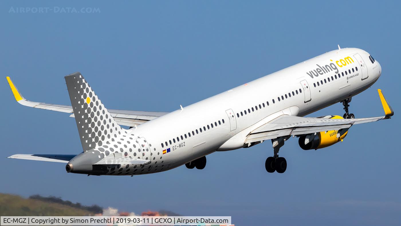 EC-MGZ, 2015 Airbus A321-231 C/N 6660, EC-MGZ @ Tenerife Norte Airport