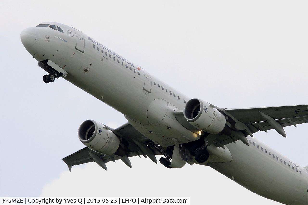 F-GMZE, 1995 Airbus A321-111 C/N 544, Airbus A321-111, Take off rwy 24, Paris-Orly Airport (LFPO-ORY)