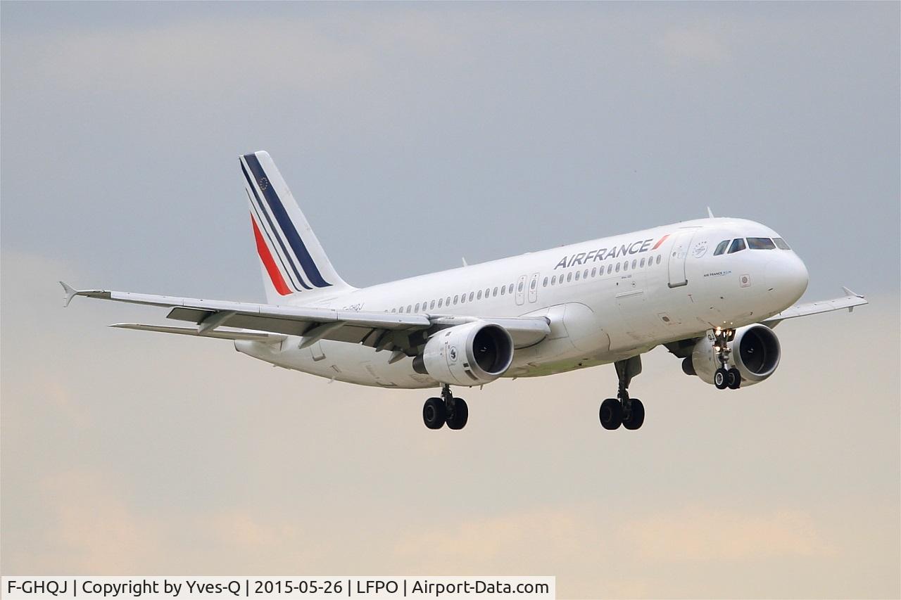 F-GHQJ, 1991 Airbus A320-211 C/N 0214, Airbus A320-211, Short approach rwy 06, Paris-Orly airport (LFPO-ORY)