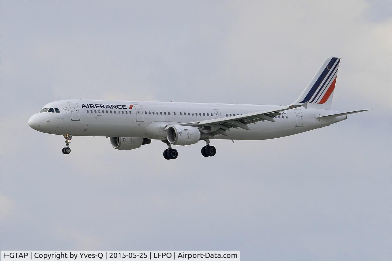F-GTAP, 2008 Airbus A321-211 C/N 3372, Airbus A321-211, Short approach rwy 26, Paris-Orly Airport (LFPO-ORY)