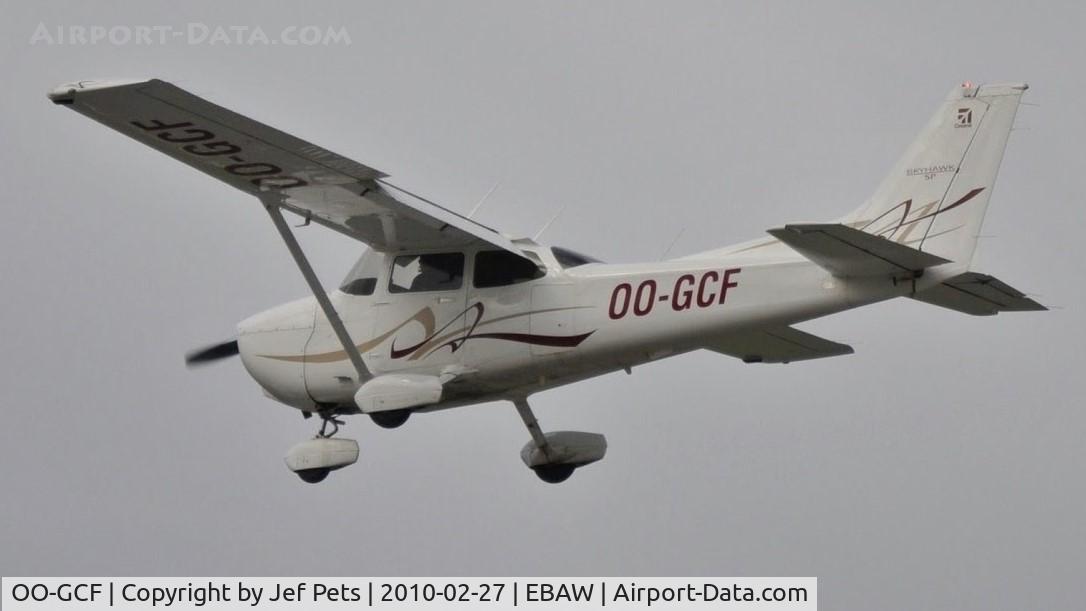 OO-GCF, Cessna 172S C/N 172S10793, Landing at Antwerp.