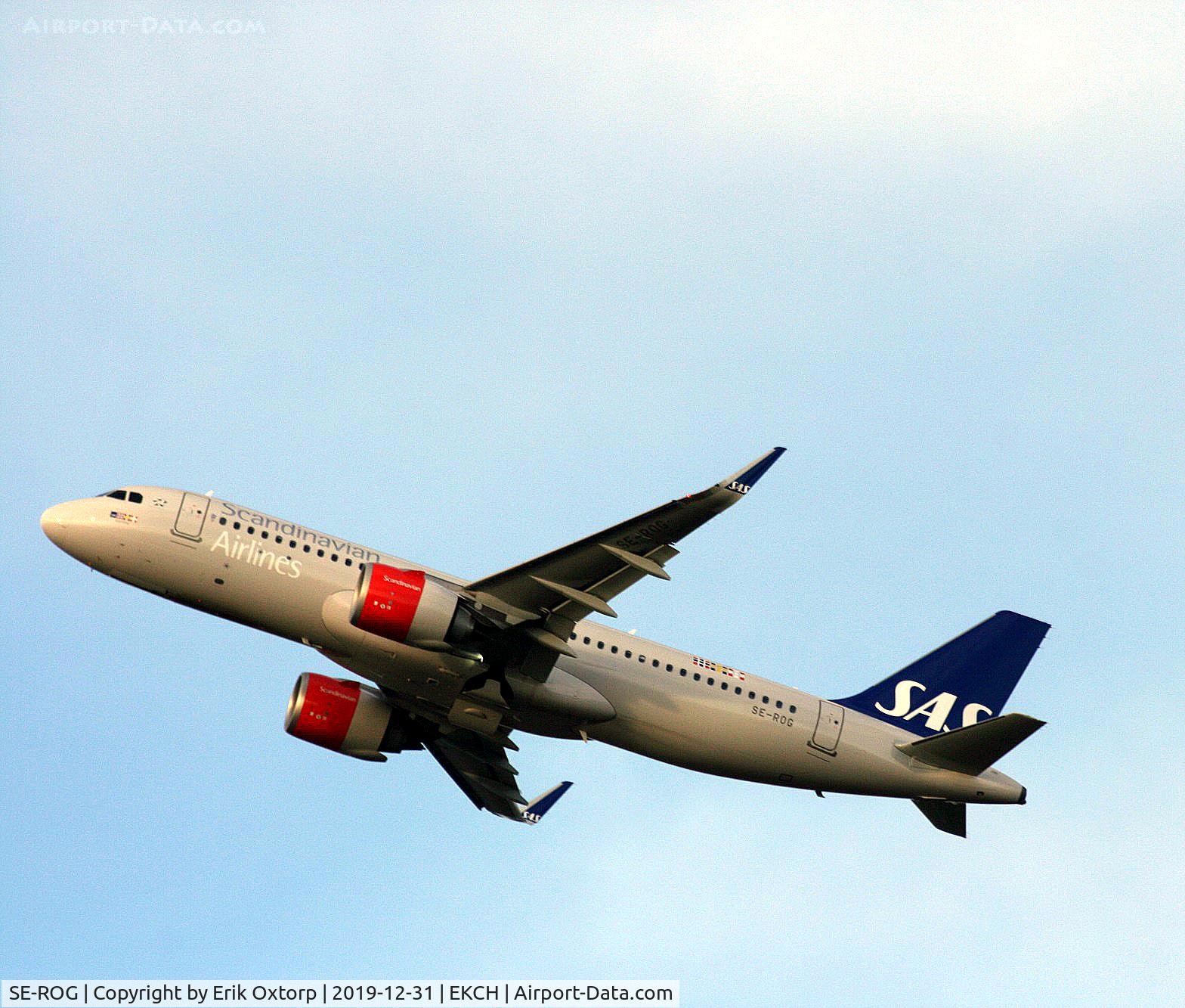 SE-ROG, 2019 Airbus A320-251NEO C/N 9089, SE-ROG taking off rw 22R