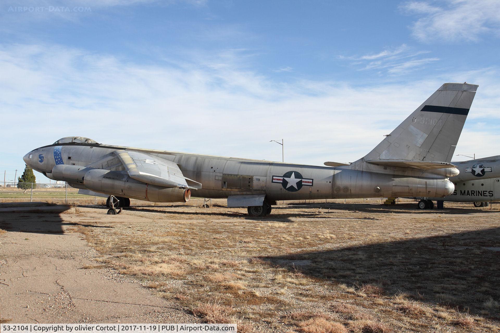 53-2104, 1952 Boeing B-47E-45-DT Stratojet C/N 44450, left side view