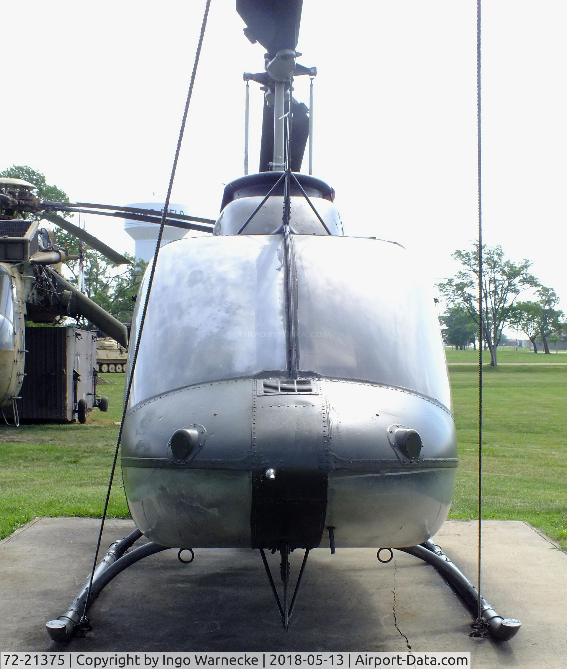 72-21375, 1972 Bell OH-58A Kiowa C/N 42041, Bell OH-58A Kiowa at the Museum of the Kansas National Guard, Topeka KS