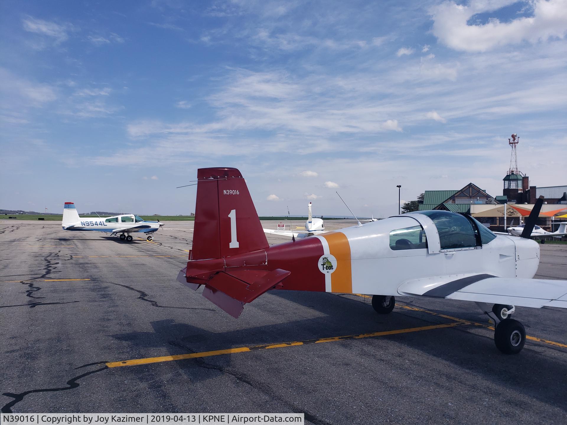 N39016, 1978 Grumman American AA-1C Lynx C/N AA1C0185, Redtail on the former Hortman ramp, KPNE.