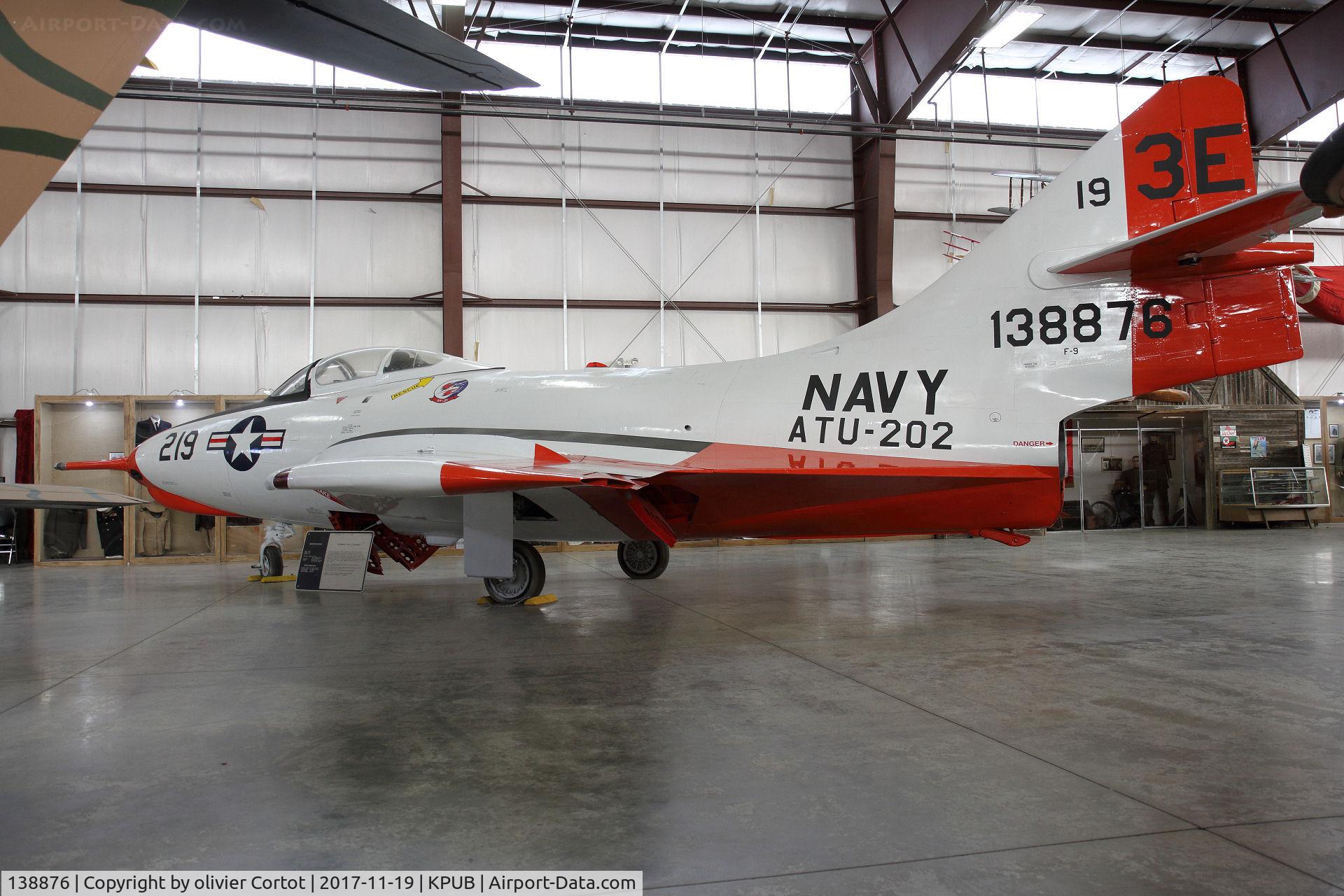 138876, Grumman F9F-6 Cougar C/N Not found 138876, nice paint job