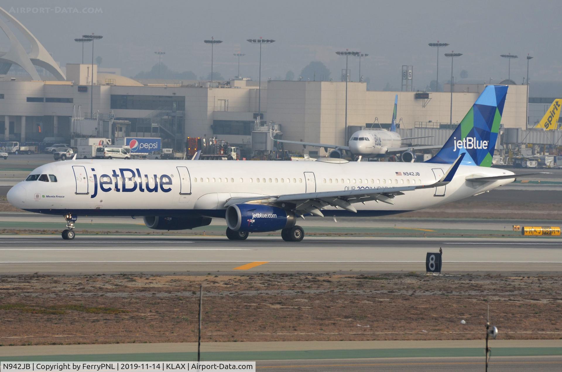 N942JB, 2014 Airbus A321-231 C/N 6279, JetBlue A321