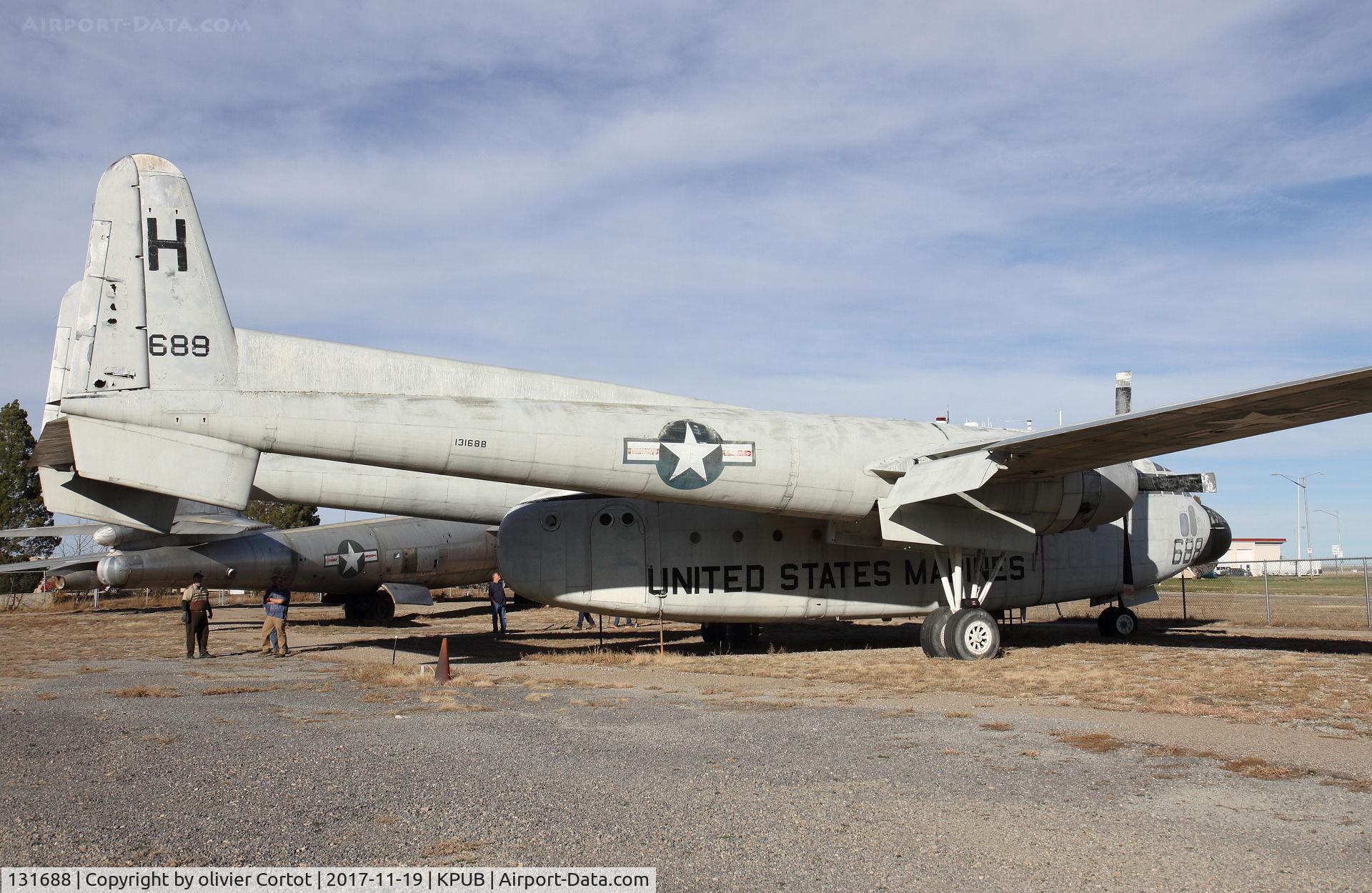 131688, Fairchild C-119F Flying Boxcar C/N 10901, Pueblo museum