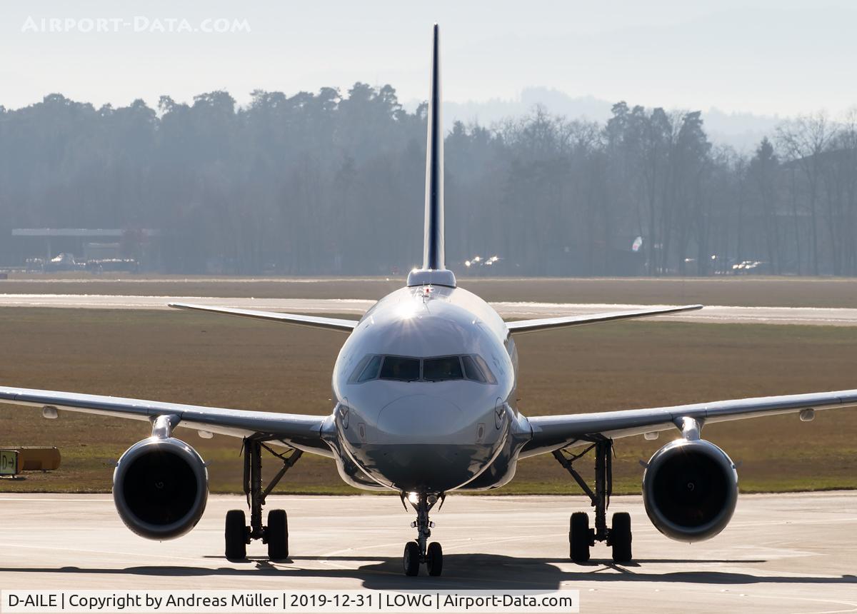 D-AILE, 1996 Airbus A319-114 C/N 627, Last arrival in 2019.