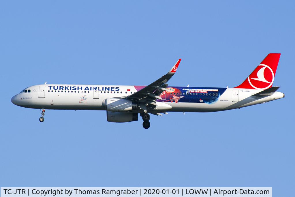 TC-JTR, 2017 Airbus A321-231 C/N 7518, Turkish Airlines Airbus A321