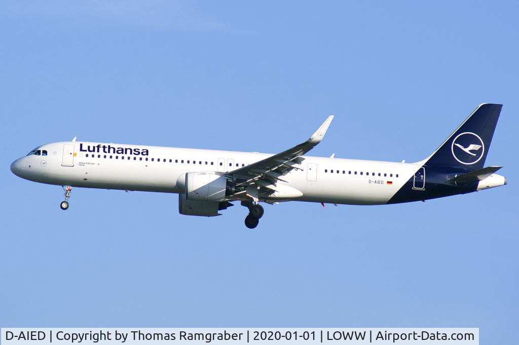 D-AIED, 2019 Airbus A321-271NX C/N 8958, Lufthansa Airbus A321Neo