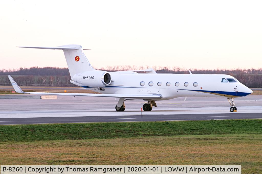 B-8260, 2012 Gulfstream Aerospace GV-SP (G550) C/N 5373, Nanshan Jet Gulfstream G550