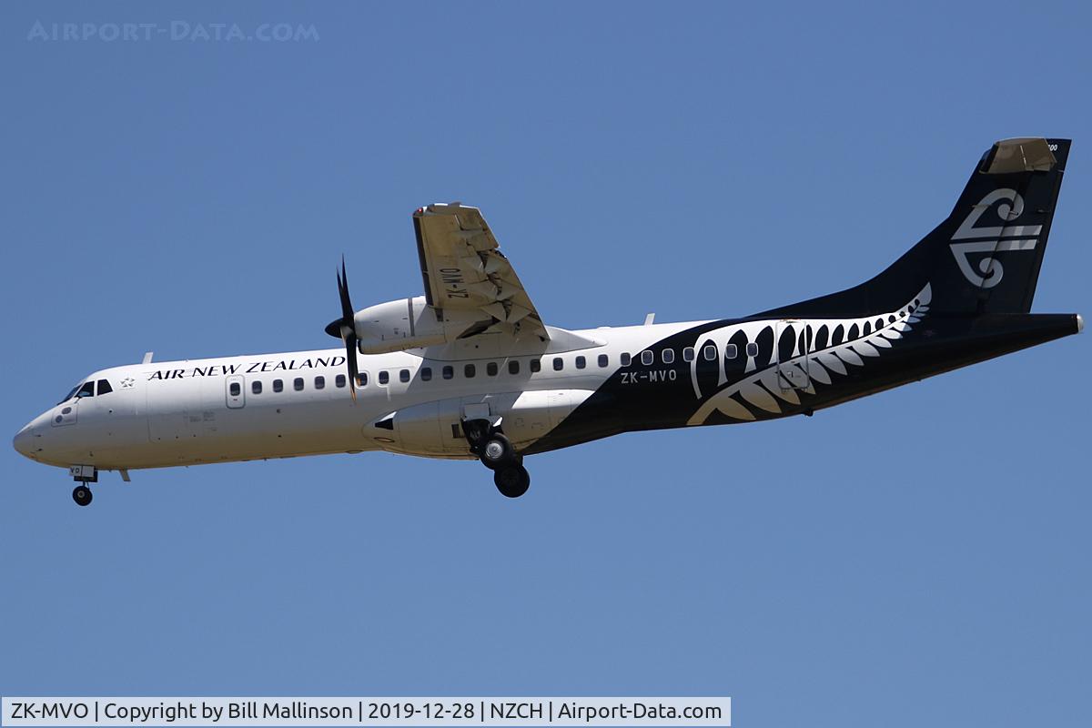 ZK-MVO, 2015 ATR 72-600 (72-212A) C/N 1299, in from PMR