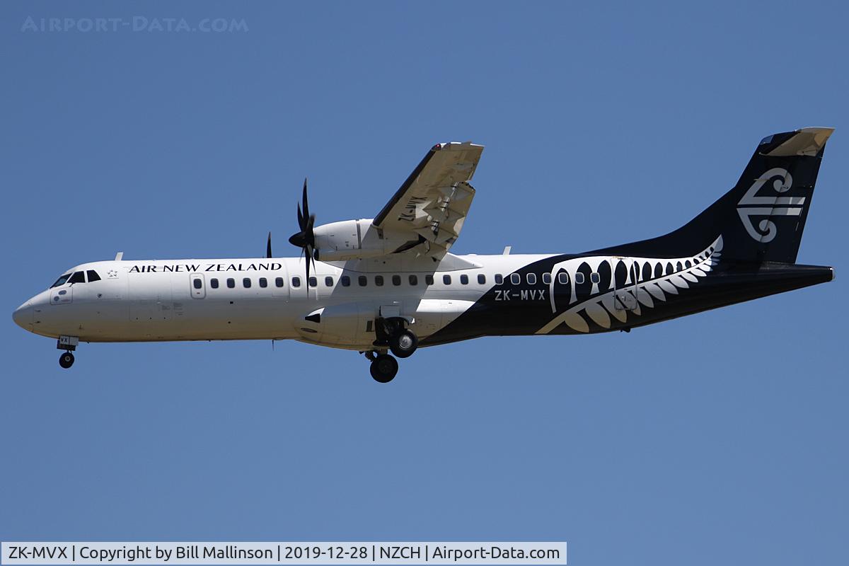 ZK-MVX, 2019 ATR 72-600 C/N 1551, from DUD