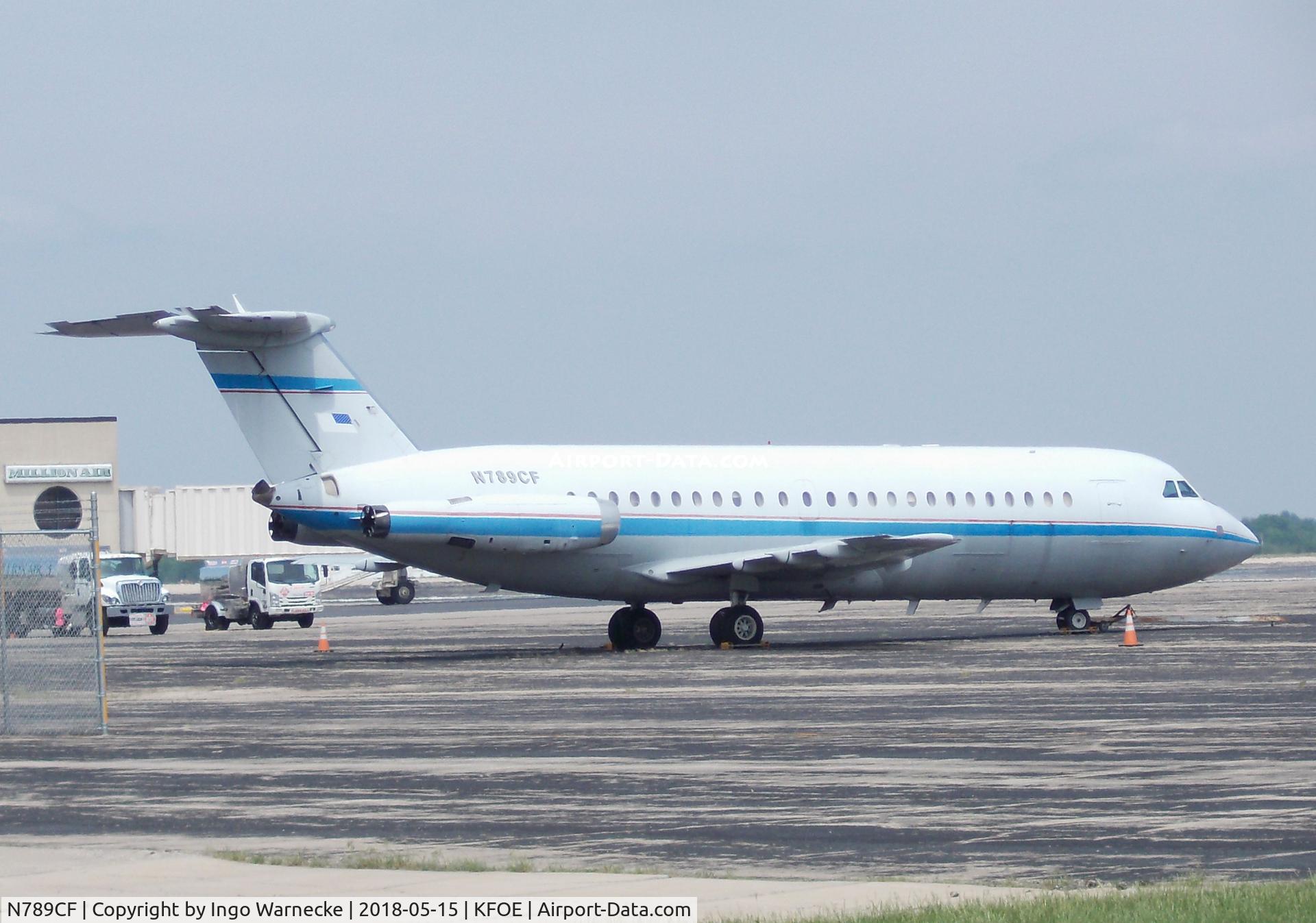 N789CF, 1967 BAC 111-422EQ One-Eleven C/N BAC.119, BAC 1-11-422EQ at Topeka Regional Airport / Forbes Field, Topeka KS