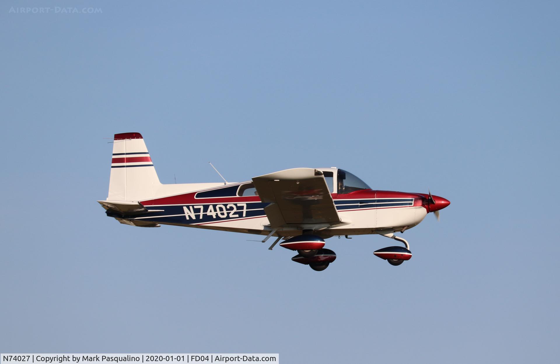 N74027, 1975 Grumman American AA-5B Tiger C/N AA5B-0104, Grumman American AA-5B