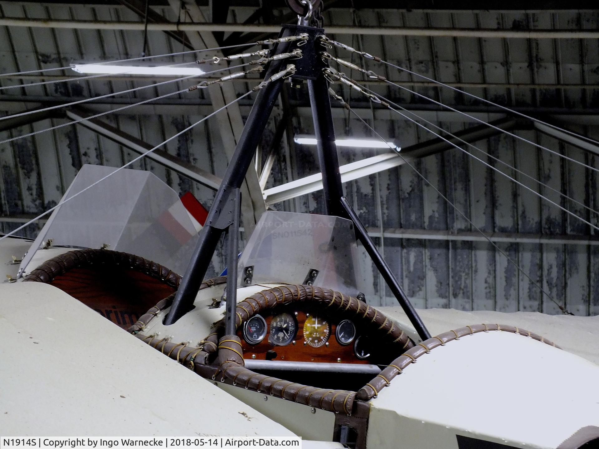 N1914S, 2003 Etrich Taube Taube C/N 001, Dick + Sharon Starks Taube (52% look-alike of a Rumpler Taube) at the Combat Air Museum, Topeka KS  #c