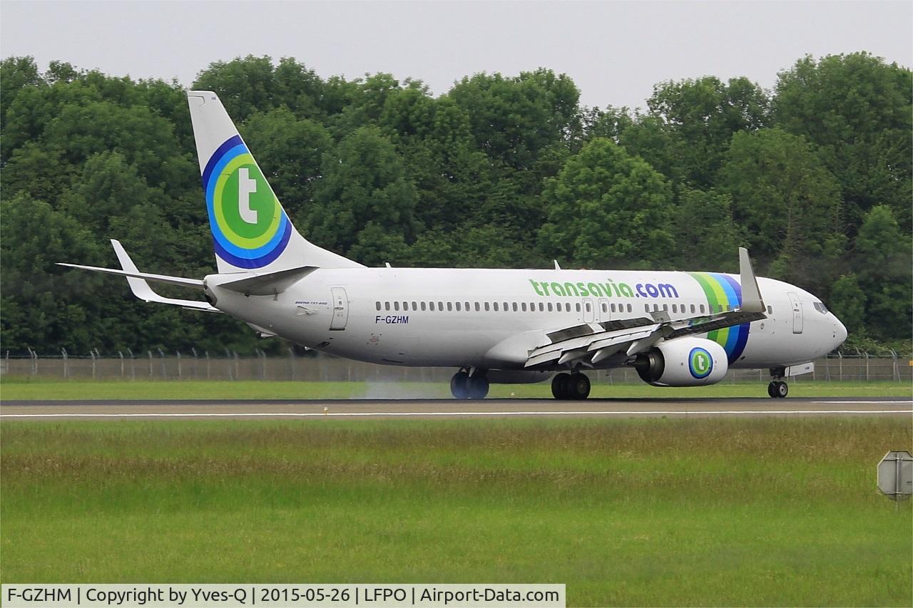 F-GZHM, 2014 Boeing 737-8K2 C/N 37792, Boeing 737-8K2, Landing rwy 08, Paris-Orly airport (LFPO-ORY)