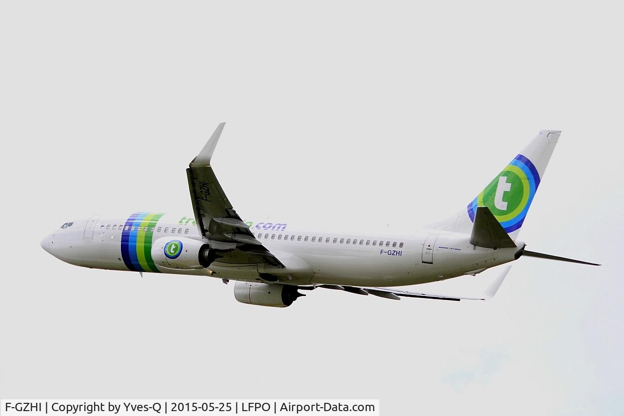 F-GZHI, 2013 Boeing 737-86J C/N 36120, Boeing 737-86J, Take off rwy 24, Paris-Orly airport (LFPO-ORY)