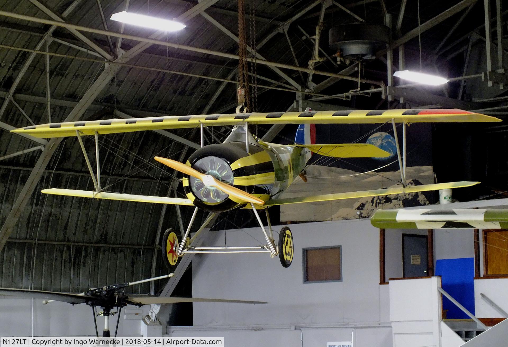 N127LT, 1996 Turner Lanny J NIEPORT 27 C/N 001, Turner L J Nieuport 27 7/8-scale replica (minus engine) at the Combat Air Museum, Topeka KS