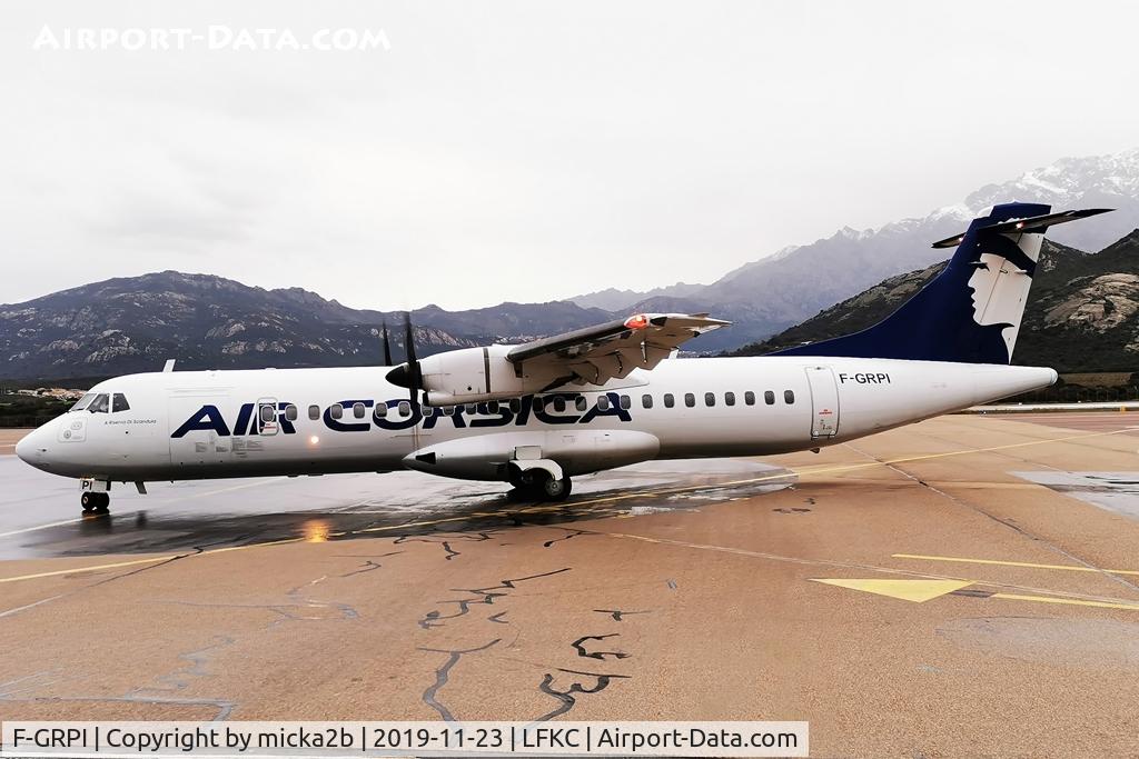F-GRPI, 2005 ATR 72-212A C/N 722, Taxiing