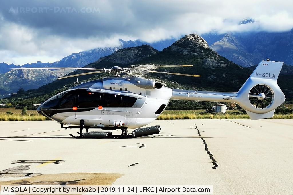 M-SOLA, 2019 Airbus Helicopters H-145 (BK-117D-2) C/N 20285, Parked
