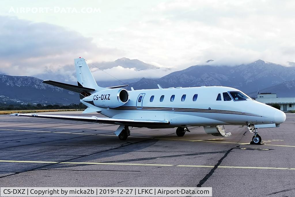 CS-DXZ, 2008 Cessna 560 XLS Citation Excel C/N 560-5796, Parked. New colours