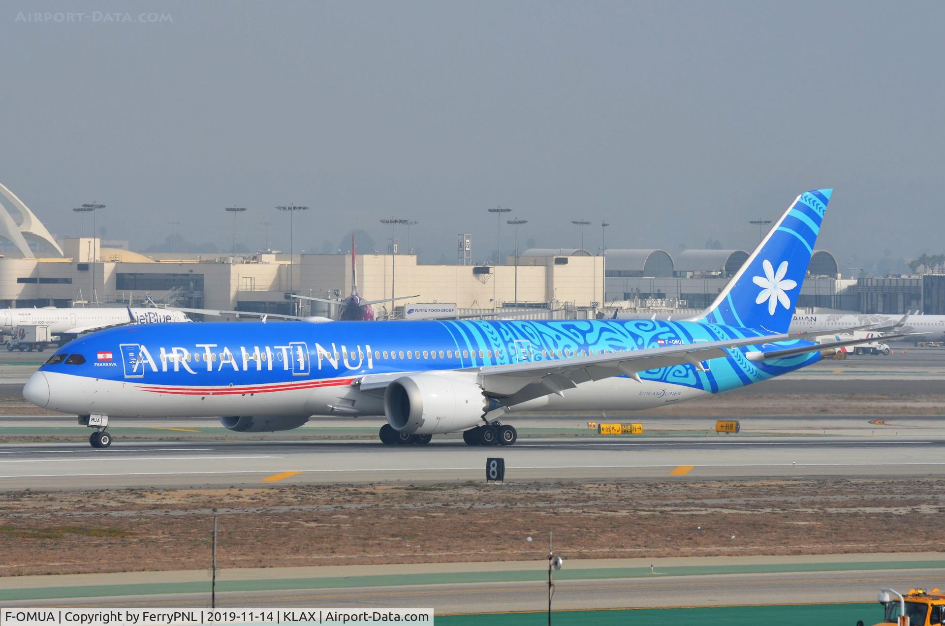 F-OMUA, 2018 Boeing 787-9 Dreamliner Dreamliner C/N 39297, Air Tahiti Nui B789
