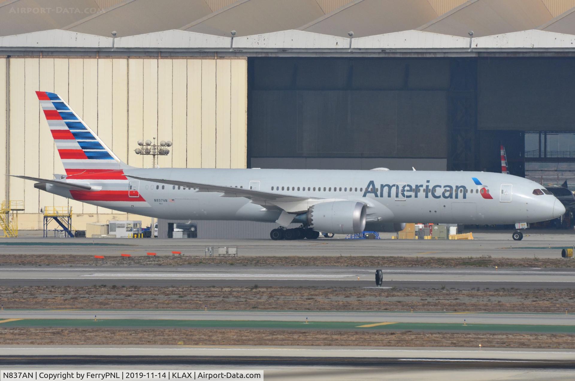 N837AN, 2018 Boeing 787-9 Dreamliner Dreamliner C/N 40658, American B789