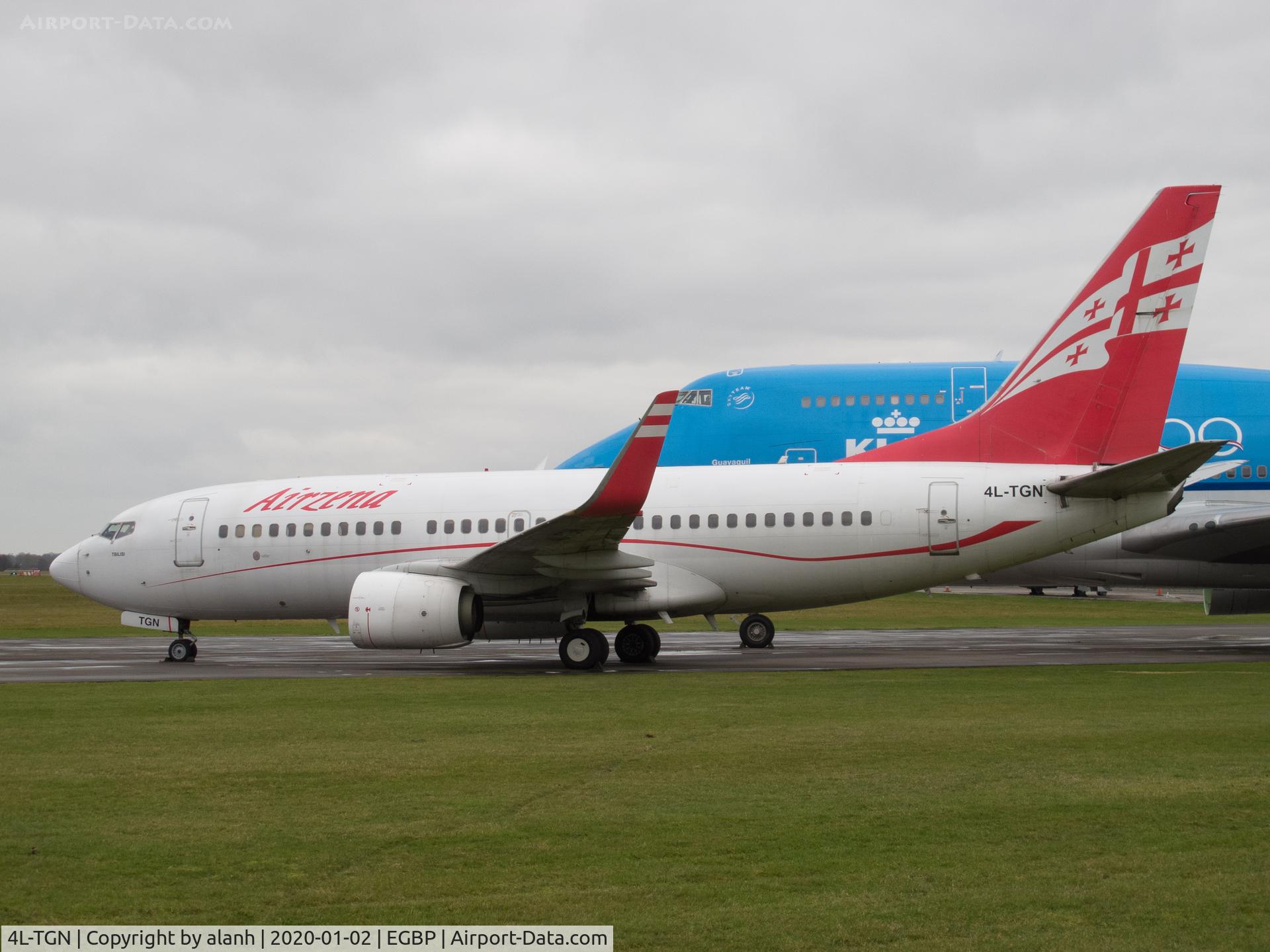 4L-TGN, 2003 Boeing 737-7BK C/N 33015, At Kemble, ? awaiting parting out