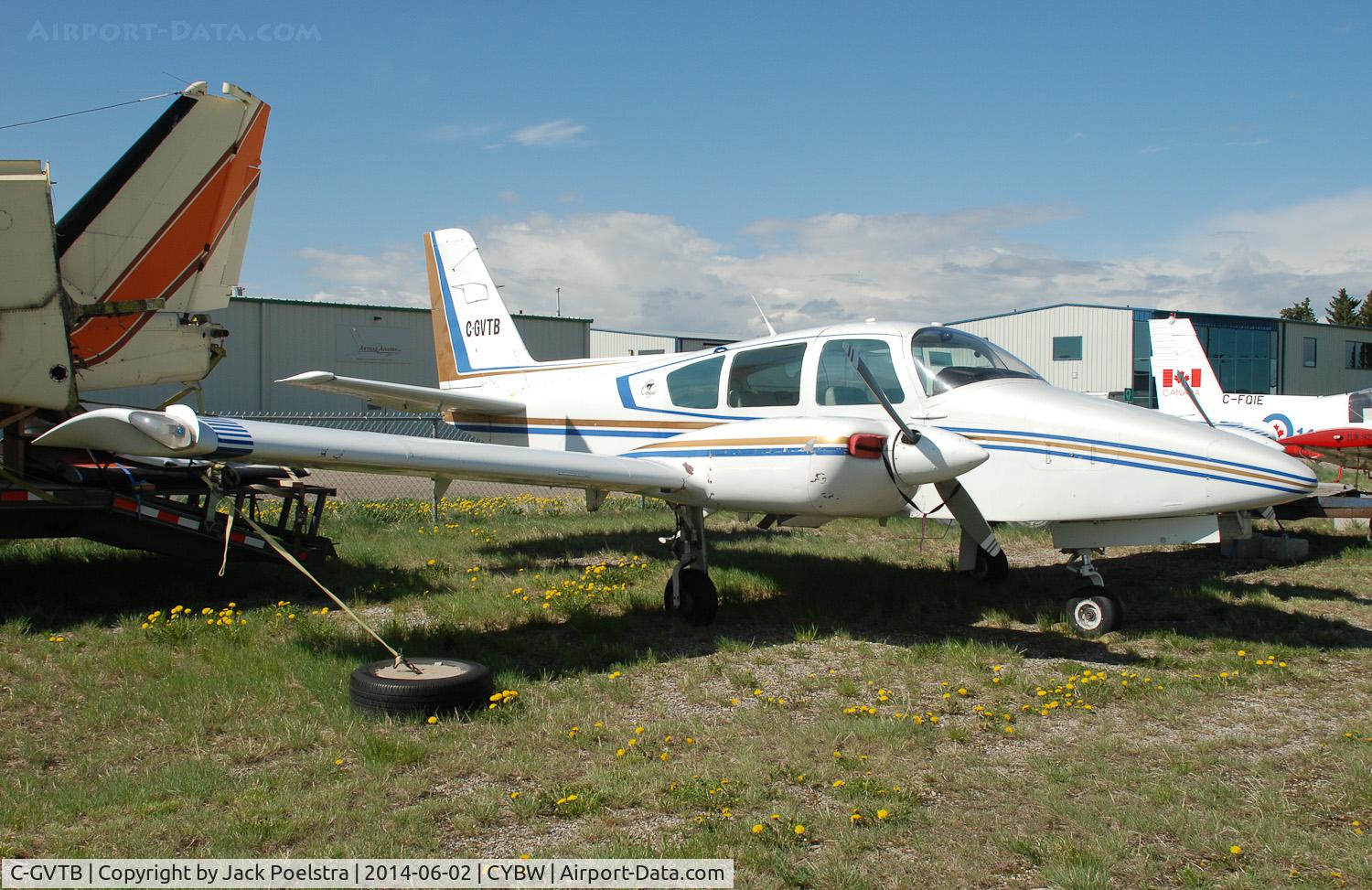 C-GVTB, 1978 Grumman American GA-7 Cougar C/N GA7-0040, C-GVTB at Springbank airport /Calgary