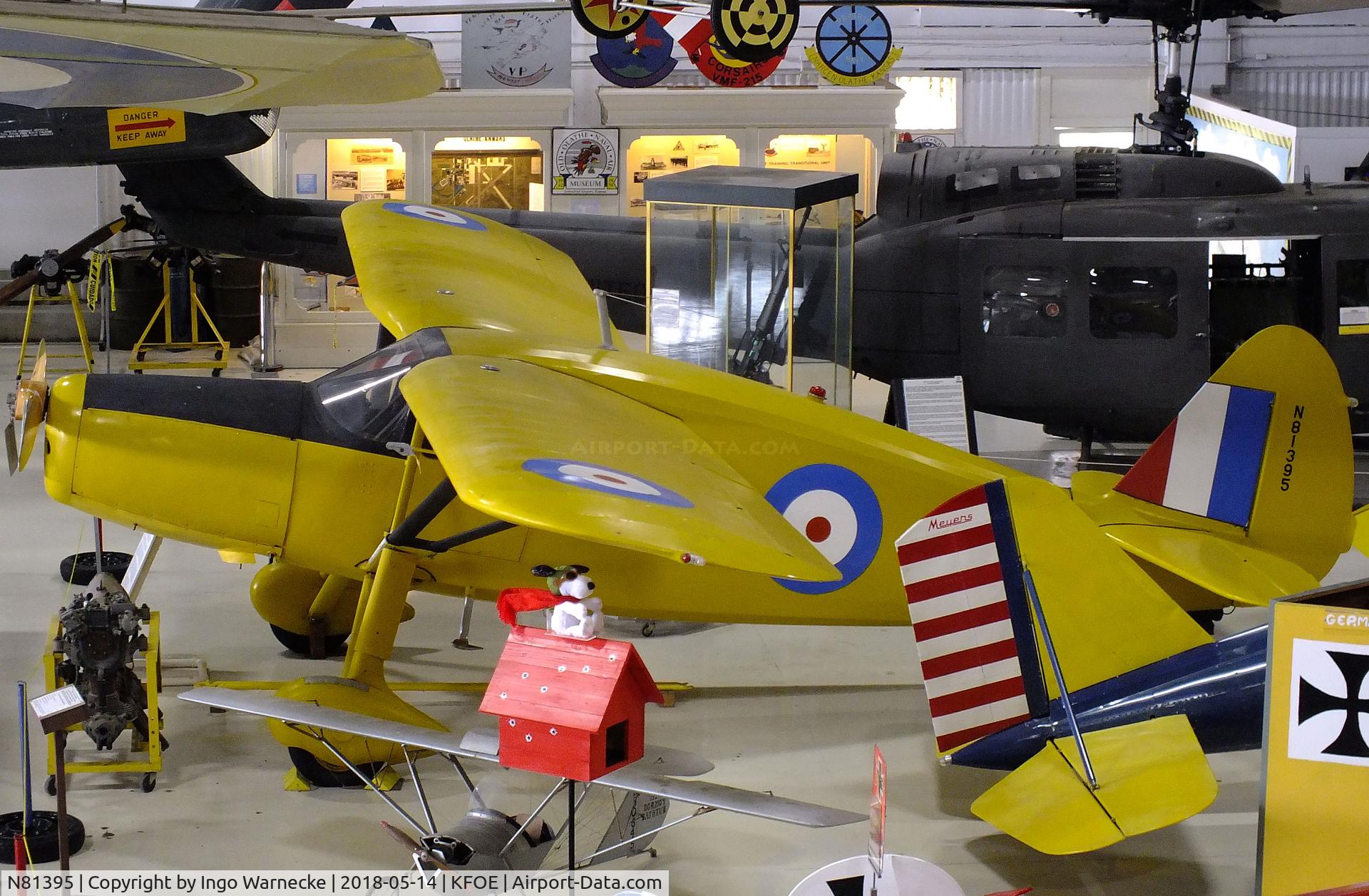 N81395, 1946 Fairchild 24W-46 C/N W46295, Fairchild UC-61K Forwarder (Argus III), rebuilt from original Model 24W-46, at the Combat Air Museum, Topeka KS