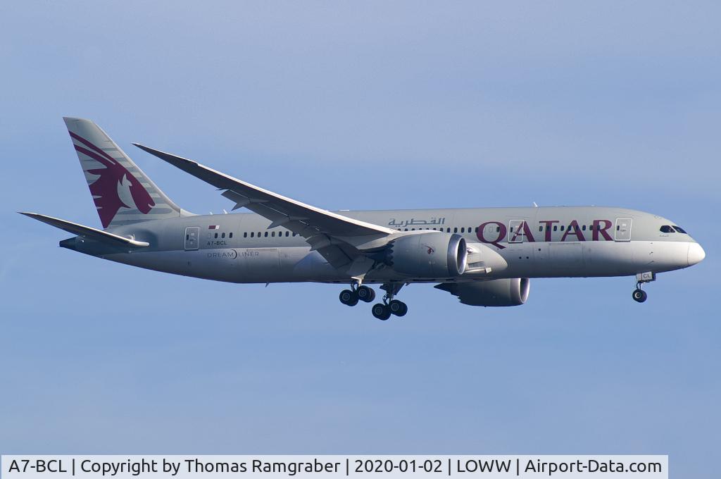 A7-BCL, 2012 Boeing 787-8 Dreamliner C/N 38330, Qatar Airways Boeing 787-8 Dreamliner