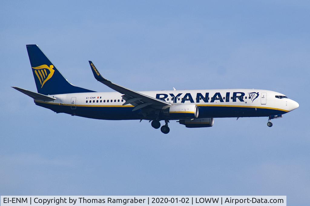 EI-ENM, 2010 Boeing 737-8AS C/N 35038, Ryanair Boeing 737-800